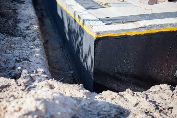 Professional Vapor Barrier Installation technician working in Grove City, PA
